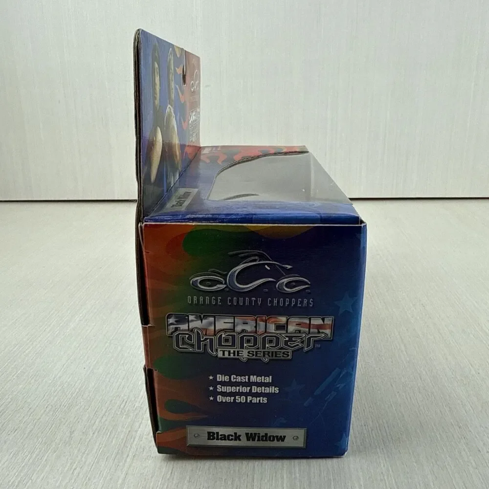American Chopper The Series Orange County Choppers Black Widow Die-Cast 1:18